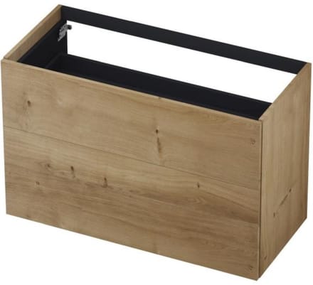 INK - Onderkast 2 Laden Push To Bestaande Uit: - 1000x450x650 Mm - Ash Grey Fineer