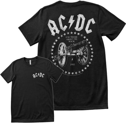 AC/DC For Those About To Rock T-shirt PS-1-ACDC008-H75-14