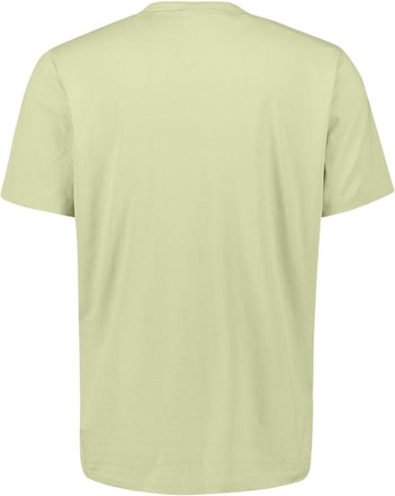 No Excess T-shirt granddad half button melang green