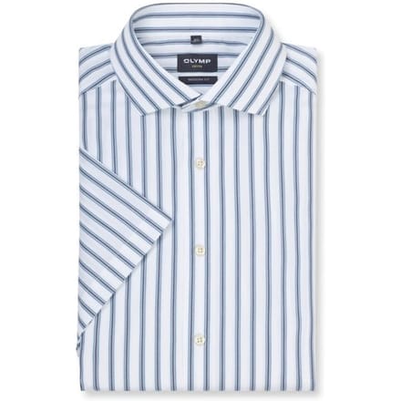 OLYMP Luxor Overhemd, Modern Fit, Royal Kent, Bleu