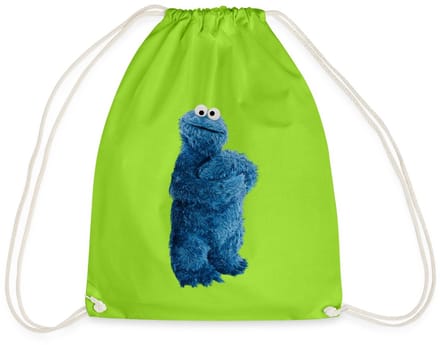 Sesamstraat Koekiemonster Pose Gymtas
