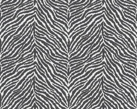 DIERENHUID "ZEBRA" BEHANG - Wit Zwart - Dierenhuid behang - AS Creation Trendwall