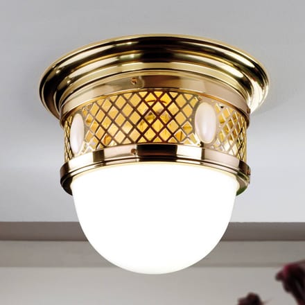 ORION Messing plafondlamp ALT WIEN in Jugendstil-design