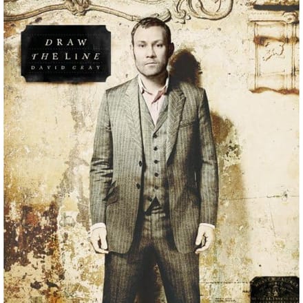 CD DAVID GRAY - Draw the Line (Graven)  Niet Japanse Rock Gebruikt