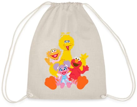 Sesamstraat Bibo Elmo Sina Abby Cadabby Gymtas