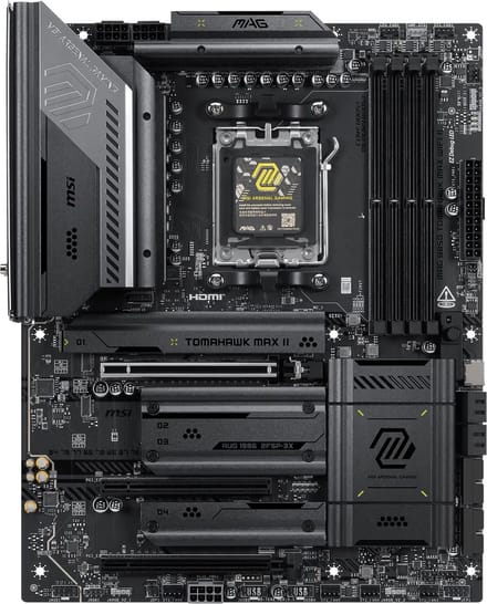MSI MAG B850 TOMAHAWK MAX WIFI II moederbord AMD B850 Socket AM5 ATX