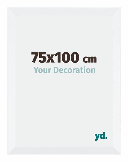Your Decoration - Fotolijst 75x100 cm - MDF - Wit Mat - Catania