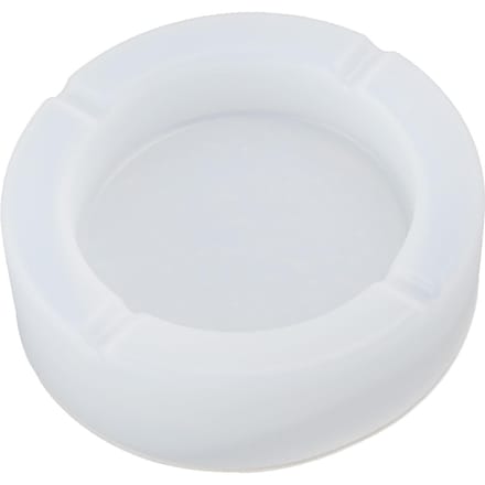 1 Moule Cendrier Set DIY Moule Époxy Cristal Surface Miroir Boîte de Rangement en Silicone Base Ronde L white