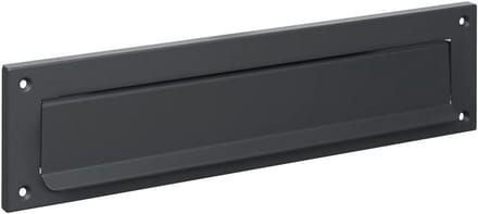 Postklep voor Deur met Krantvak RAL7016 Antraciet C4 Formaat