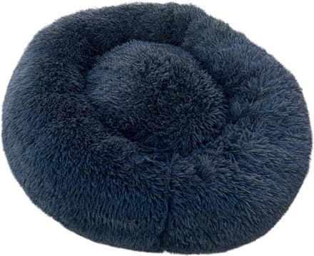 Hondenmand - hondenbed - donut hondenmand - 80cm - zwart