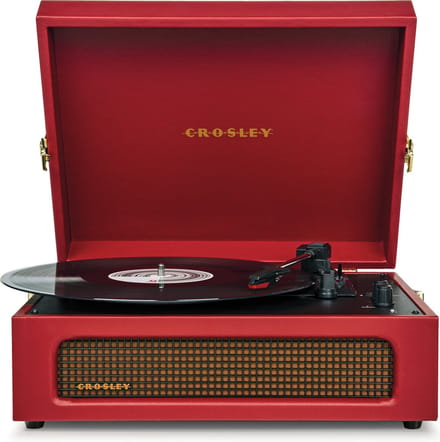 Crosley Voyager platenspeler - Bordeaux - Bluetooth in/uit