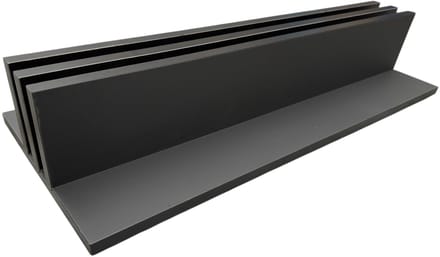 NORTH Afdekplaat Houder Pooltafel Mat Zwart (Voor 2 Tops)