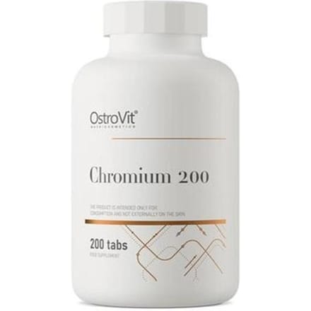 Mineralen - OstroVit Chroom 200 mg 200 tabletten - 200 Tabletten