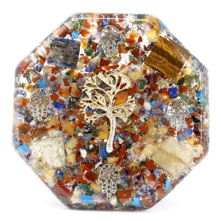 Orgonite Bureau Power Packs - Boom des Levens - Groot