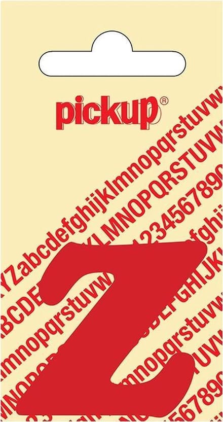 Pickup plakletter CooperBlack 40 mm - rood Z