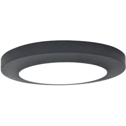 LUTEC - Kayah wand- en plafondlamp voor buiten - LED - Donkergrijs