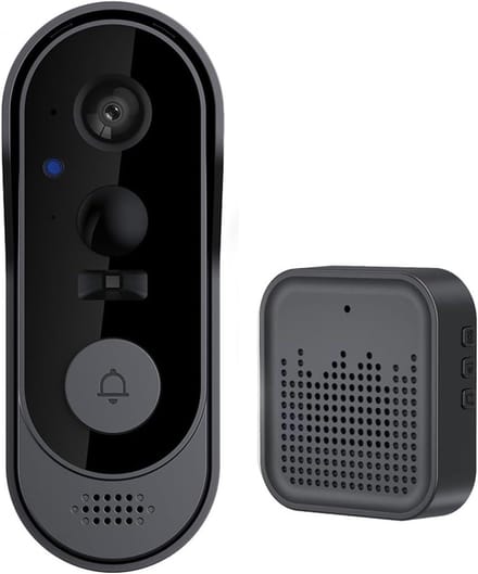 Videodeurbel - Slimme Camera - Huis Beveiliging - Geen Abonnement - 17 x 9 x 6 cm