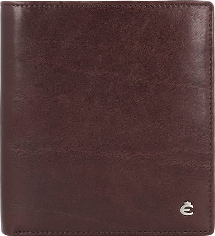 Esquire Portemonnee Toscana RFID Wallet Coffee Donkerbruin