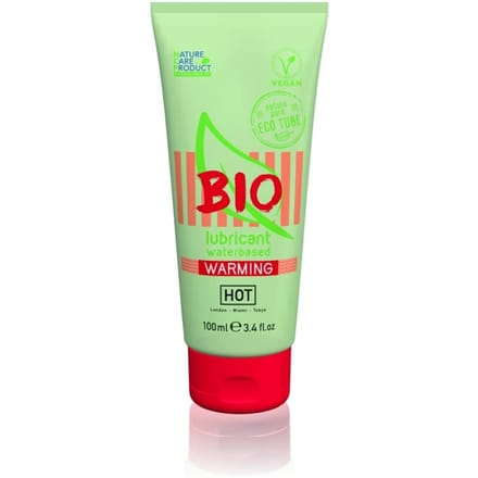 HOT BIO Warming Waterbasis Glijmiddel - 100 ml