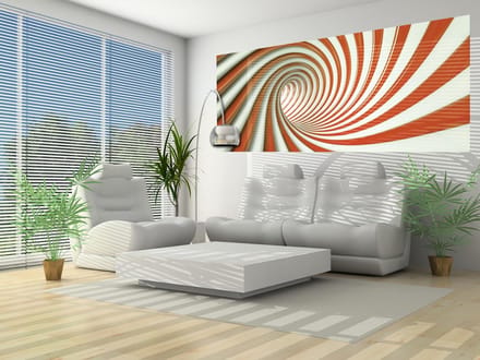Abstract Swirl Photo Wallcovering