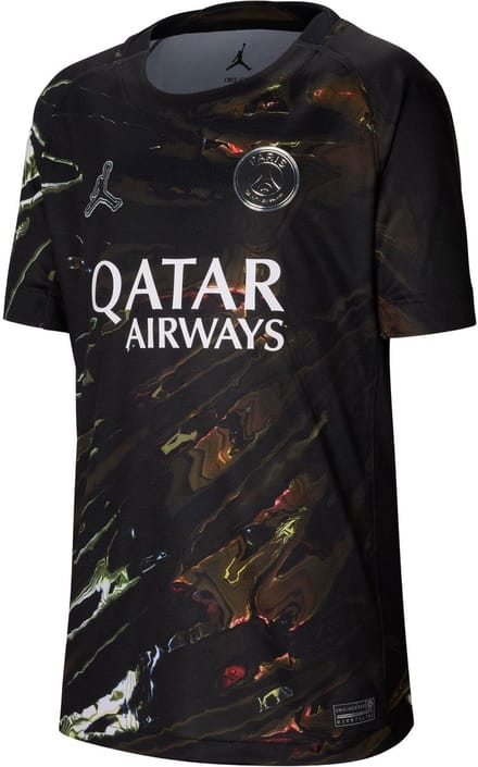 Nike Paris Saint-Germain 5th Shirt - Zwart/Wit - Maat XS (122-128) - Kids