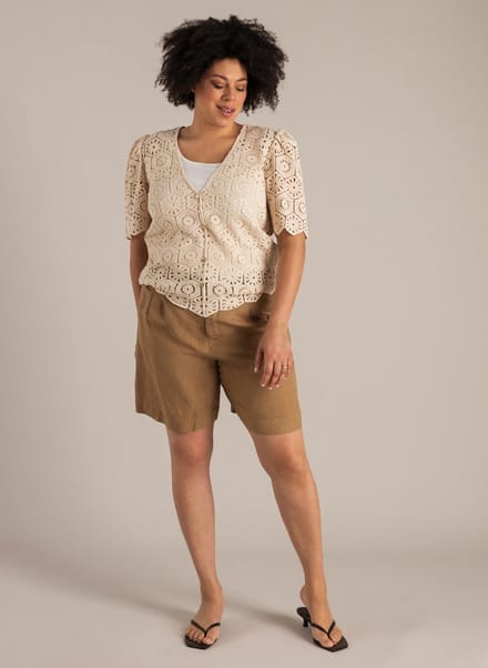 YEST CURVE Ninia Cover ups - Cream - maat 0(46)