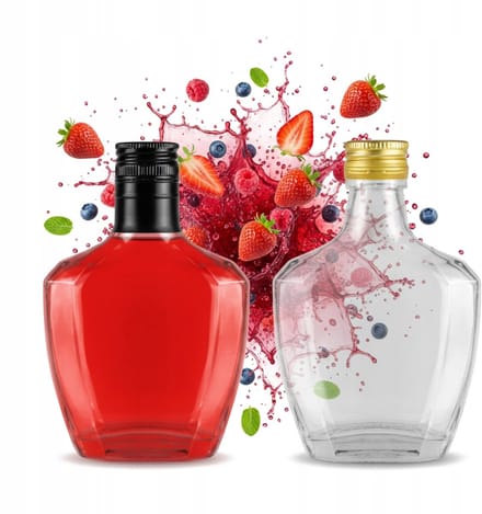 Bimberek Pasjo - Glazen Fles - 200ml - Elegant - Decoratief