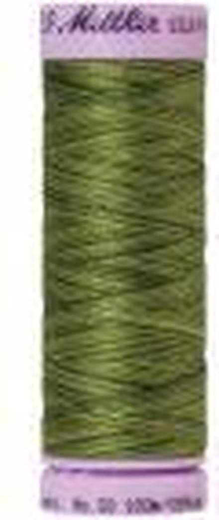 Amann Mettler silk finish multi green 9818