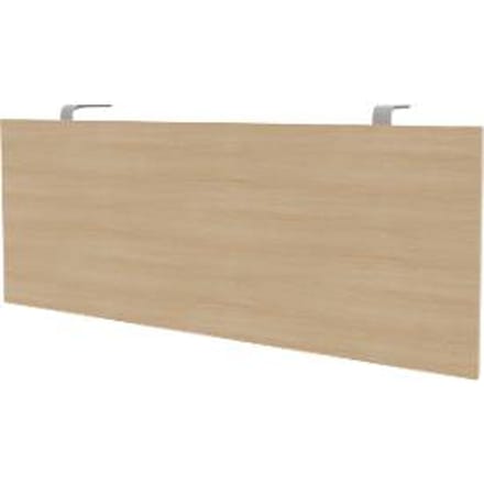ARLON-OFFICE privacyscherm, geschikt voor Arlon Office bureaus 1200 mm breed, eiken decor