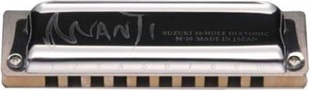 Suzuki Manji M-20 Standard Diatonic Harmonica in k