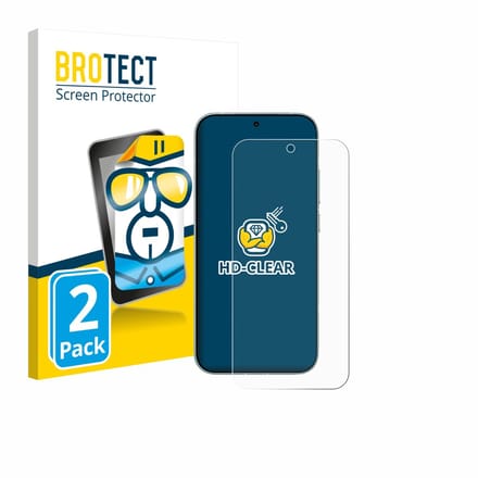 BROTECT - Screenprotector voor Xiaomi Redmi Turbo 5 5G - Folie Beschermfolie transparant 2 Stuks
