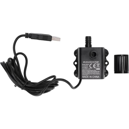 Kleine Dompelwaterpomp 0?200cm Lift 0?250LPH IP68 Classificatie DC5V 2.4W USB Waterpomp met LED