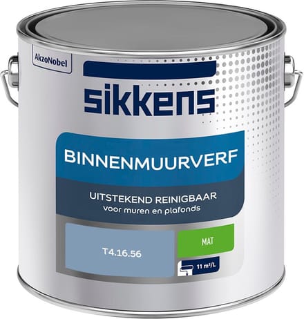Sikkens - Binnenmuurverf Mat - T4.16.56 - Mengverf - 2,5 L