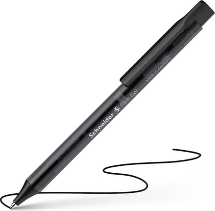 Schneider gelpen - Fave - zwart - 0.4mm - S-101101-20