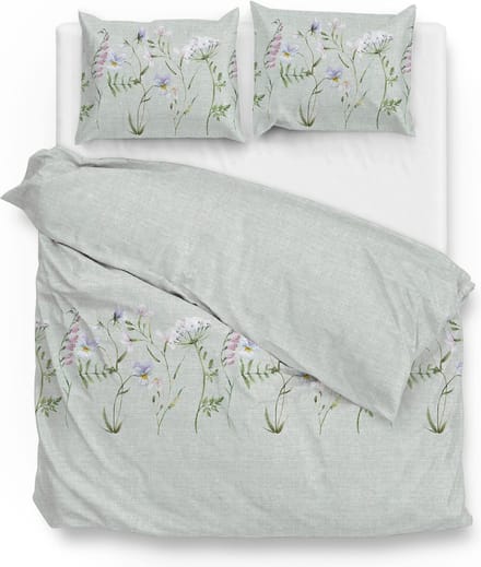 Zohome Maddelena Dekbedovertrek - Lits-jumeaux - 240x200/220 cm - White
