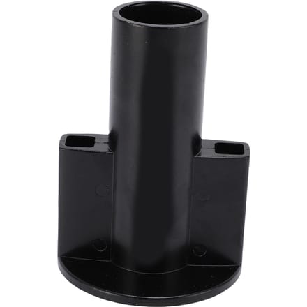 Tarp Paalhouder Aluminiumlegering Tentstokhouder Kampeertentstokstandaard voor Buiten black