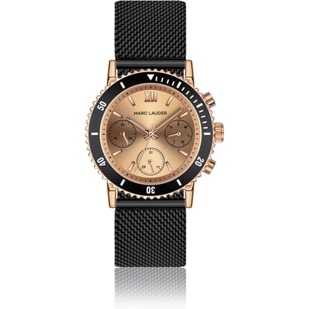 Horloge met mesh armband Marc Lauder Granada