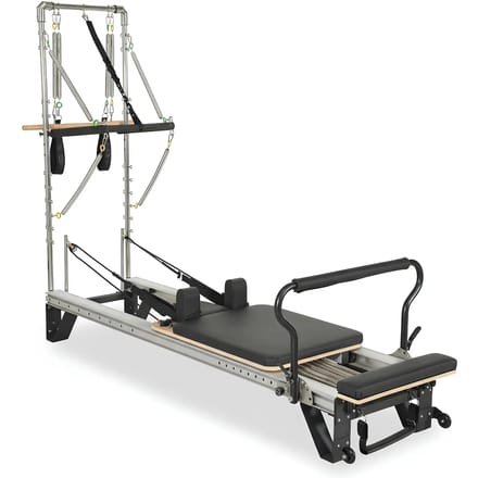 Reformer Pilates met functionele en veelzijdige aluminium tour Cuore Pilates