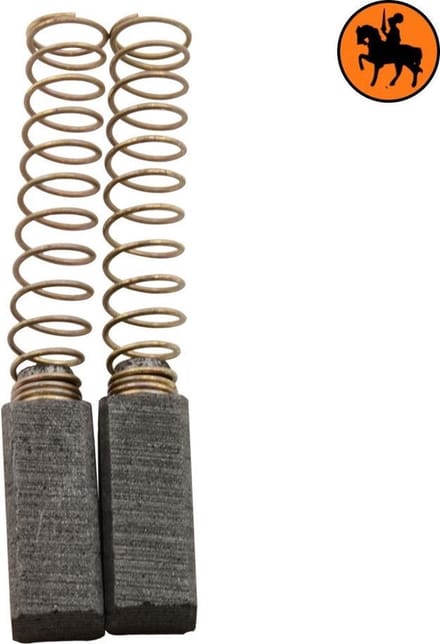Koolborstelset voor AEG Schuurmachine HBS65 - 6,3x6,3x15mm