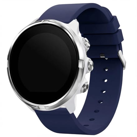 imoshion Siliconen bandje - Universeel 24 mm aansluiting - Donkerblauw