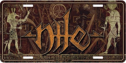 Nile - Logo Metalen wandbord - Multicolours