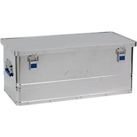 Aluminium transportkist Alutec Basic, stapelbaar, materiaaldikte 0,8 mm, met 1,5 mm deksel, 80 l volume