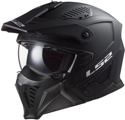 LS2 OF606 Drifter Solid Matt Black 06 Multi Helm - Maat XXL - Helm