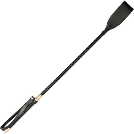 Riding Crop 54 cm – Zwart met Goud