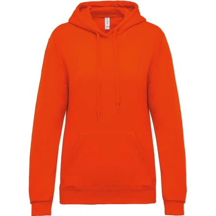 Kariban Eco damessweater met capuchon K473 - orange - S