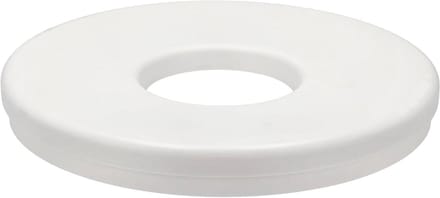 Deksel voor Wasmand - Wasmanddeksel Deksel - Wasmand Afdekken - Stapelbare Oplossing - Ø 40 cm - Wit