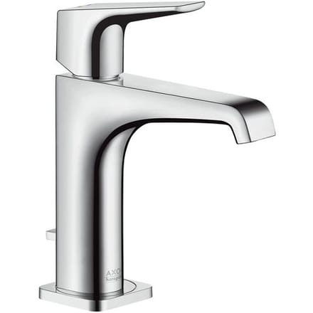 AXOR Citterio E single lever basin mixer 125 with lever handle and pop-up waste 36110000