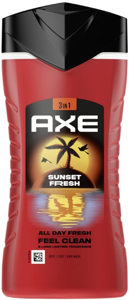 Axe 3-in-1 Douchegel Sunset Fresh - 250 ml