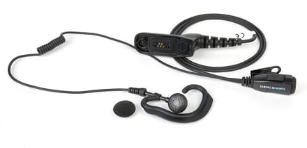 DerComms® Oortje voor Motorola DP4400 DP4600 DP4800 MTP850S APX6000