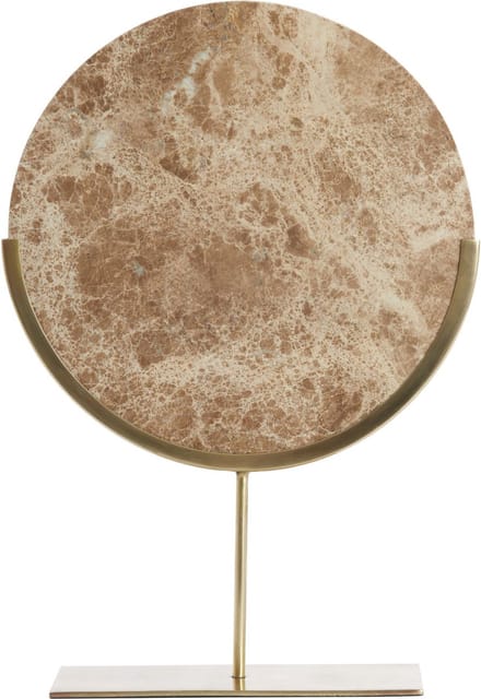 Light & Living Ornament Moreno - Bruin - 35x10x51,5cm - Luxe - Marmer